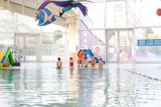 Leçon de natation enfants Piscine du Chemin-Vert