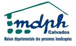 Logo MDPH Maison départementale des personnes handicapées du Calvados