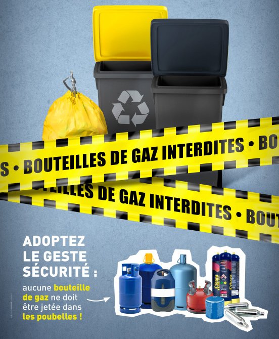 Visuel Bouteilles de gaz