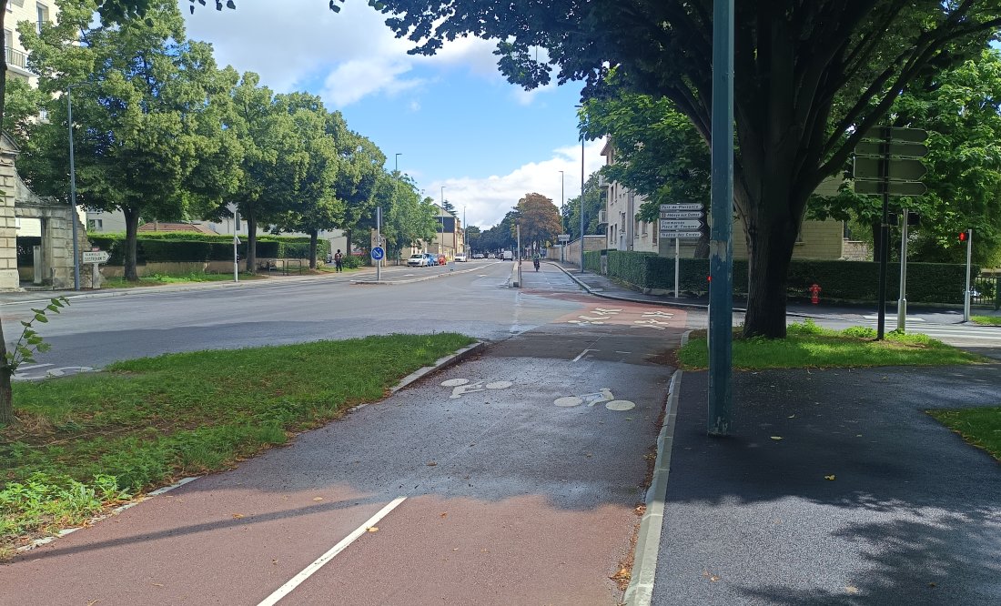 Avenue Georges Clémenceau 3 ©Caenlamer