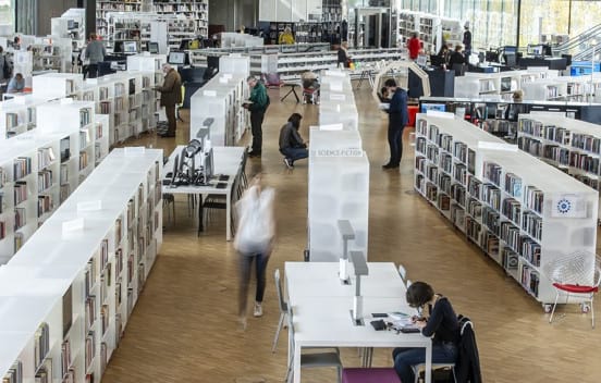 La bibliothèque Alexis de Tocqueville | Caen la mer