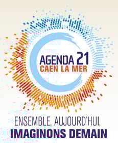 Logo Agenda 21 Caen la mer