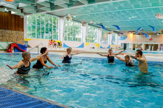 Aquabike Piscine de la Grâce de Dieu