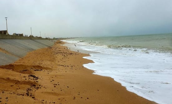 La digue de Ouistreham