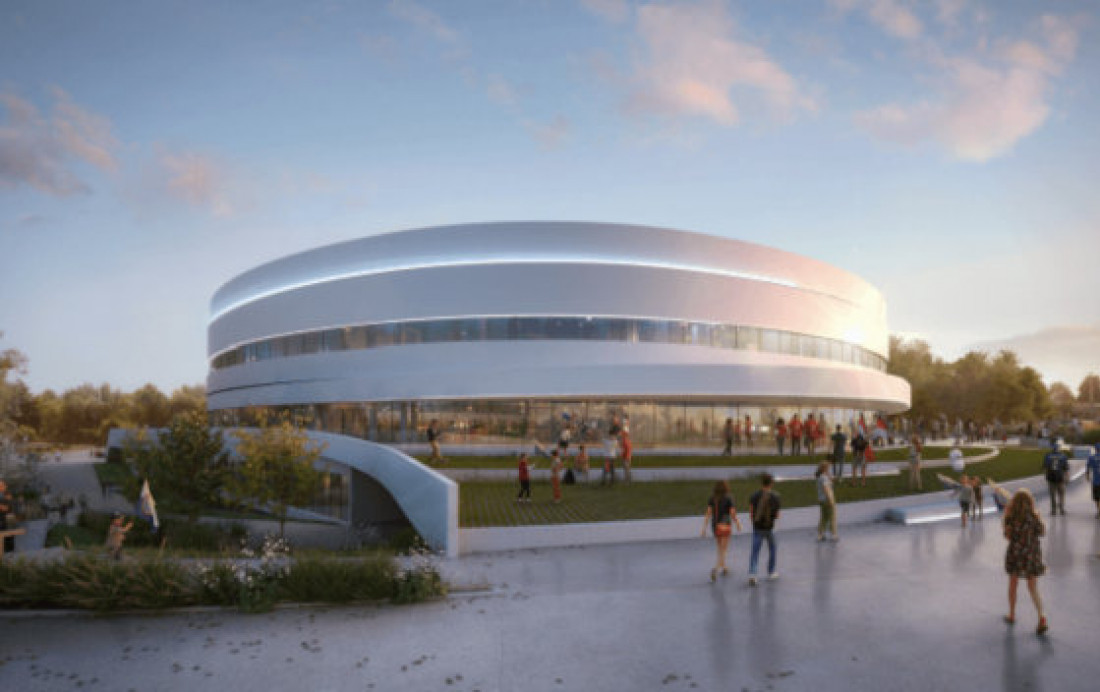 Le futur palais des sports de Caen
