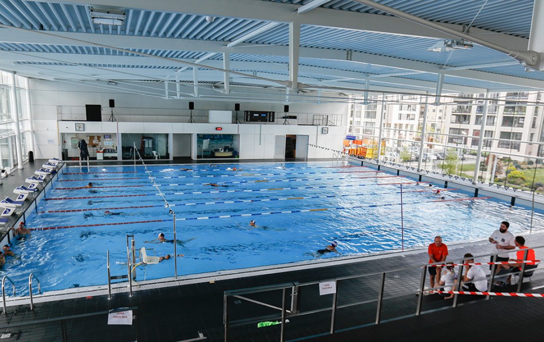 Bassin intérieur 25m Stade nautique Eugène-Maës