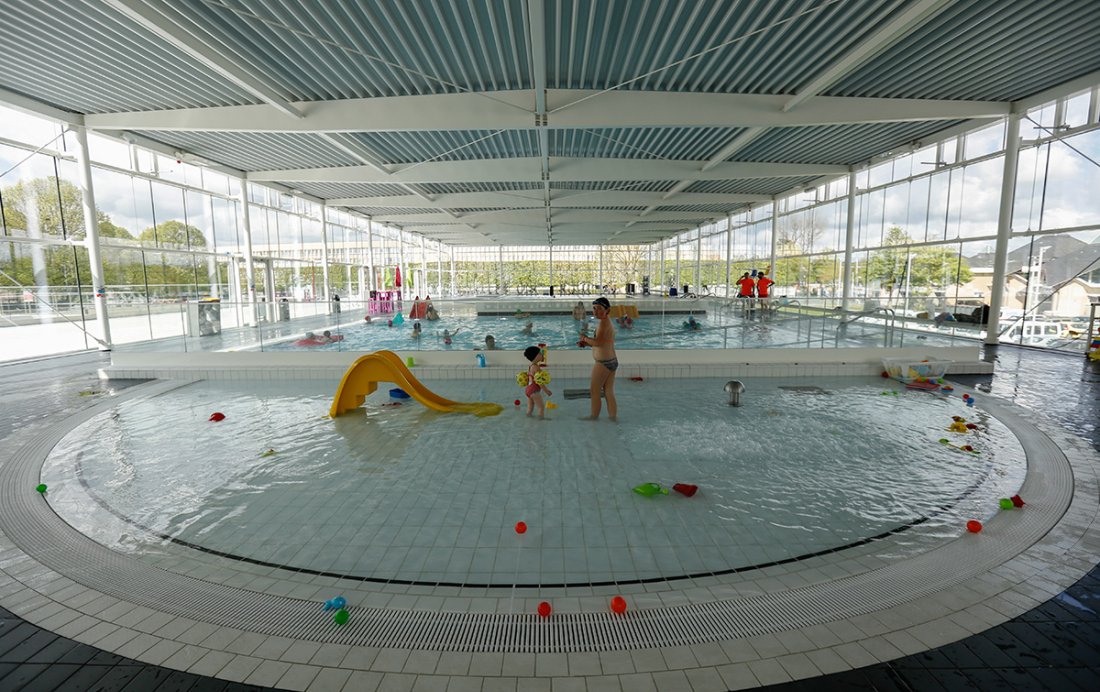 Pataugeoire halle d'activités Stade nautique Eugène-Maës