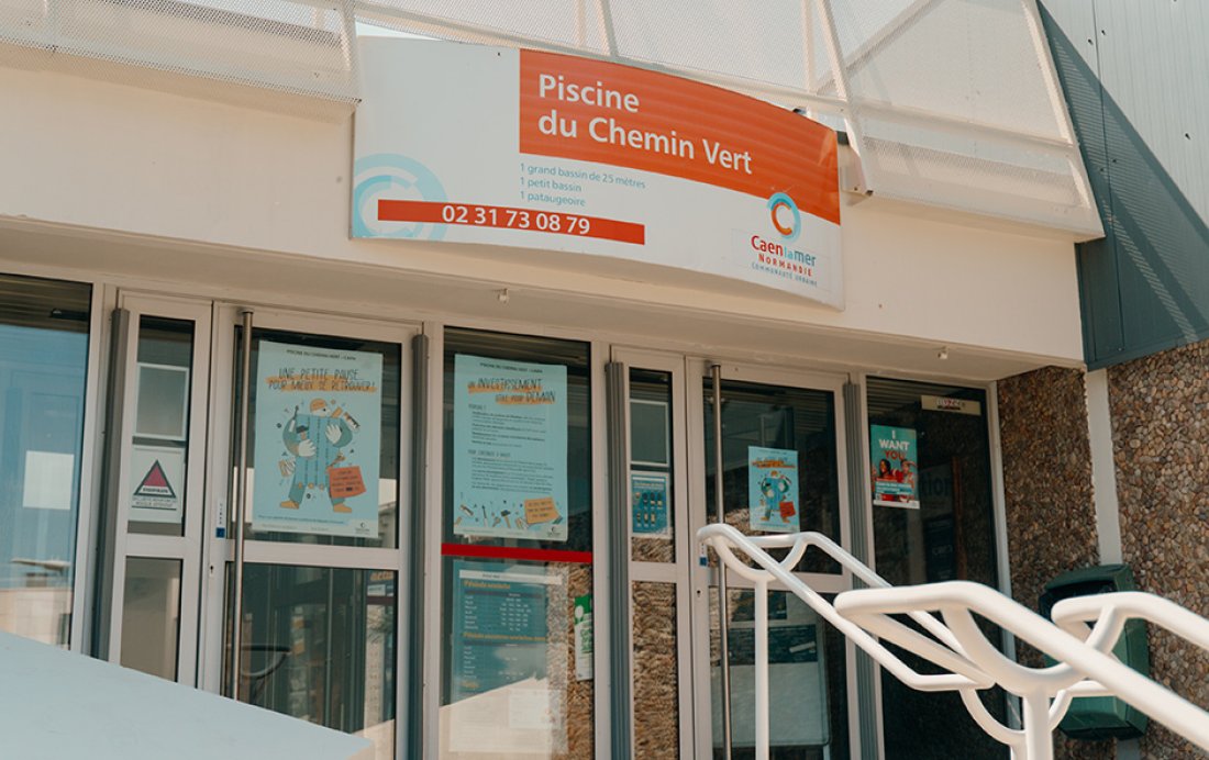 Piscine Chemin-Vert entrée