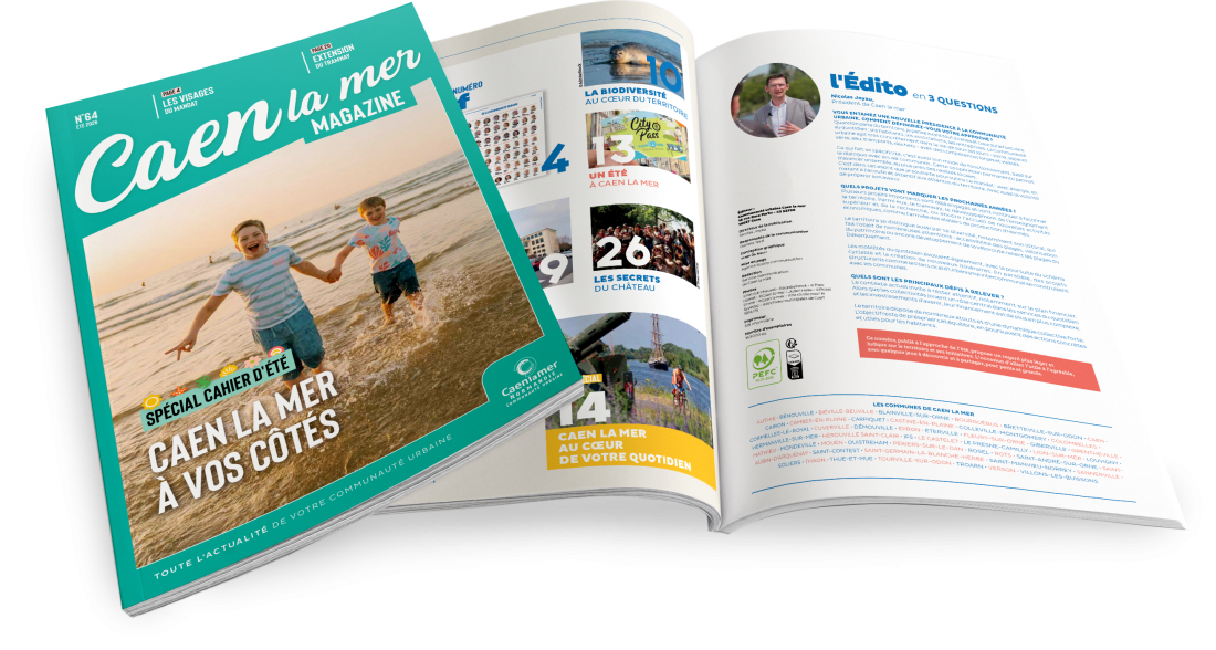 Caenlamer Mag N°64 Mockup