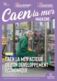 Couverture Caen la mer magazine N°61