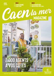 Couverture du Caen la mer magazine 62