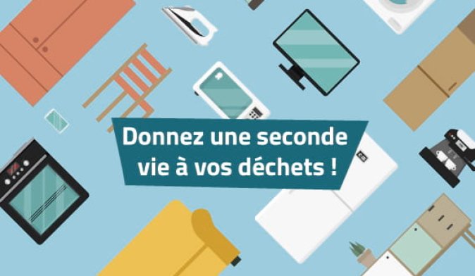 Affiche collecte éphémère de meubles et d'électroménager