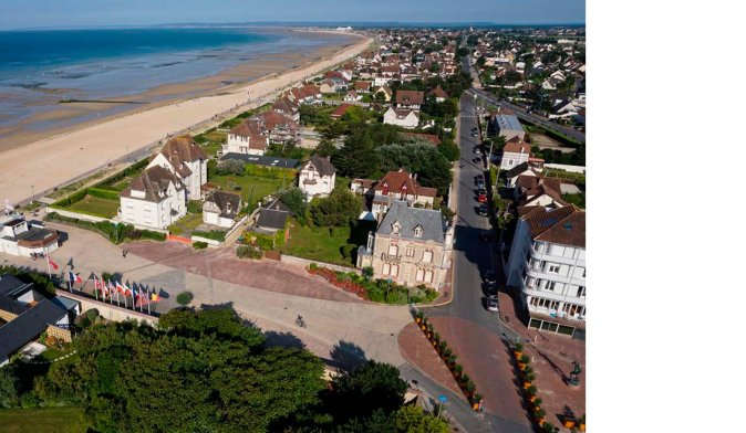 Hermanville-sur-Mer aérien
