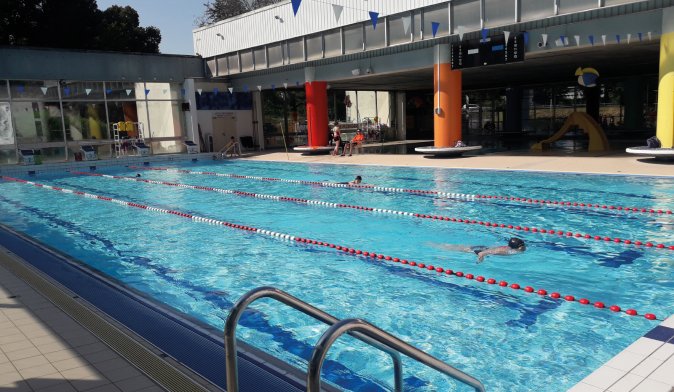 Grand bassin extérieur piscine Montmorency Hérouville