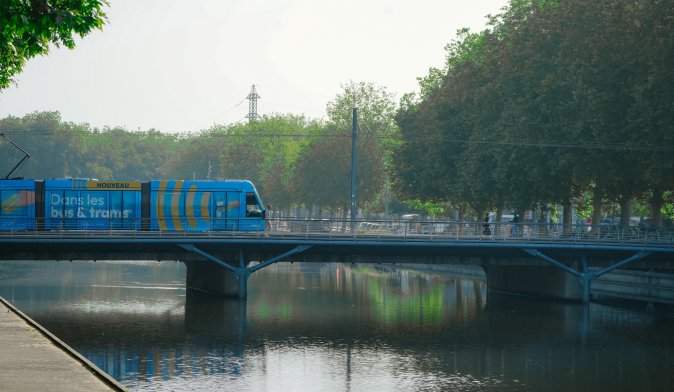 Tramway Caen la mer