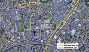 Plan travaux Becquerel à Caen
