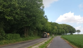 Chemin rural entre Le Castelet et Castine-en-Plaine