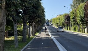 Piste cyclable Bretteville-sur-Odon Carpiquet 
