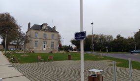 Inauguration place de la Libération - Bénouville 