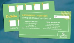 fin des cartes papier - accès piscines